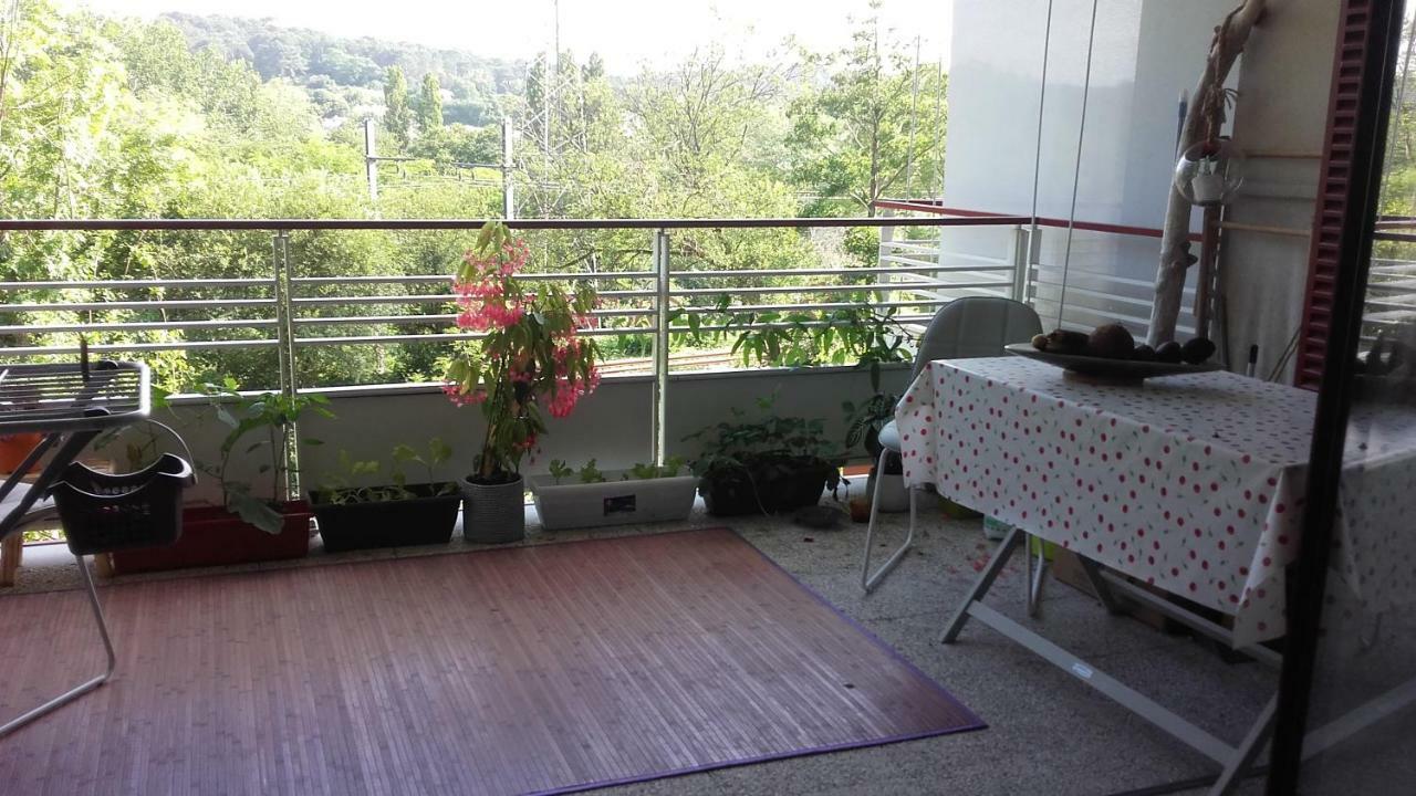 T2 Bis Avec Terrasse Vue Montagne Proche Mer, Commerces Et Biarritz Bidart Exterior foto